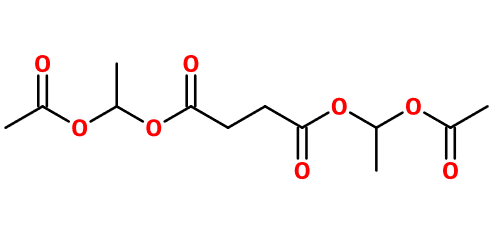 (image for) MC012656 Butanedioic acid, 1,4-bis[1-(acetyloxy)ethyl]ester